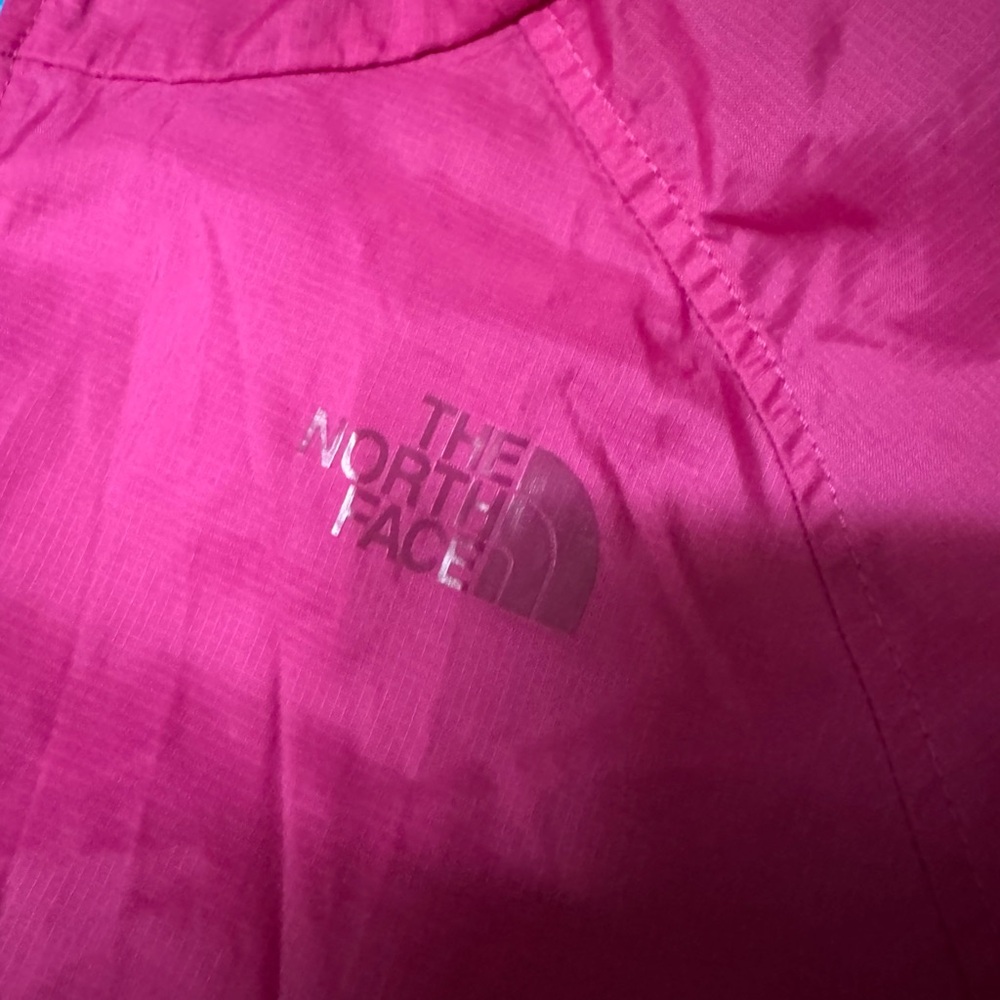 The North Face pink windbreaker Jacket size large women’s - Picture 5 of 8